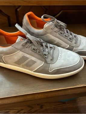 Piloti Drift Driving Shoes Gray Nubuck Leather Sneakers Casual Men US 11.5 EU 46